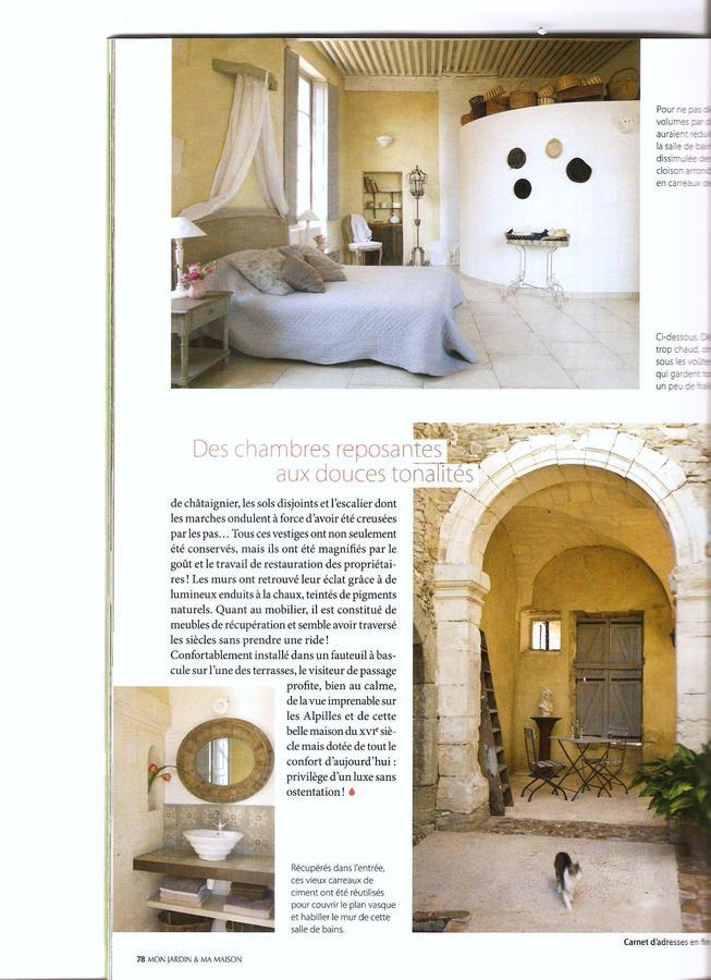 Le Posterlon Bed and Breakfast Caumont-sur-Durance Buitenkant foto